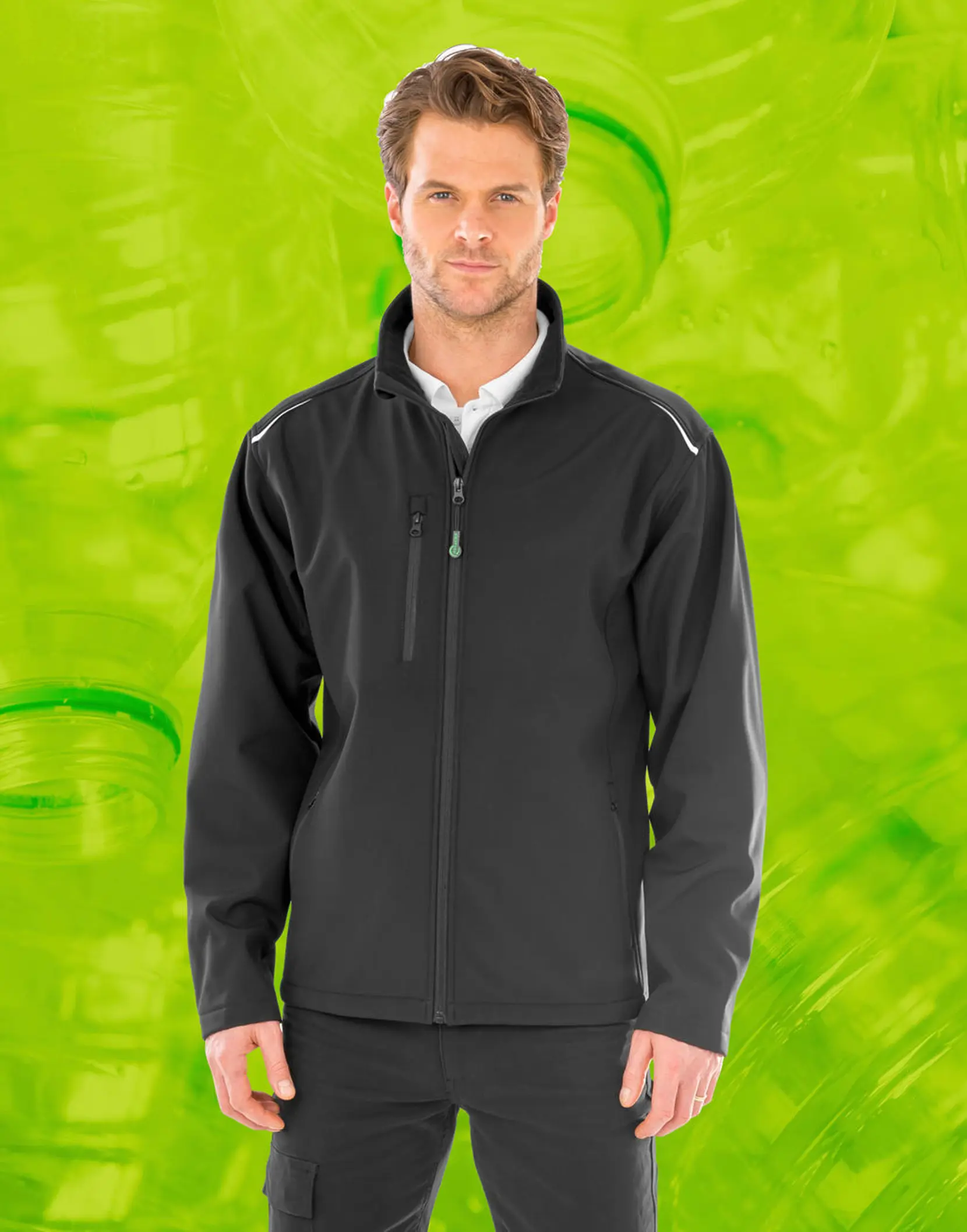 Bild på Recycled 3-Layer Printable Softshell Jacket