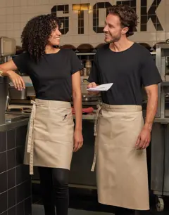 Bild på ROME - Medium Length Bistro Apron with Pocket