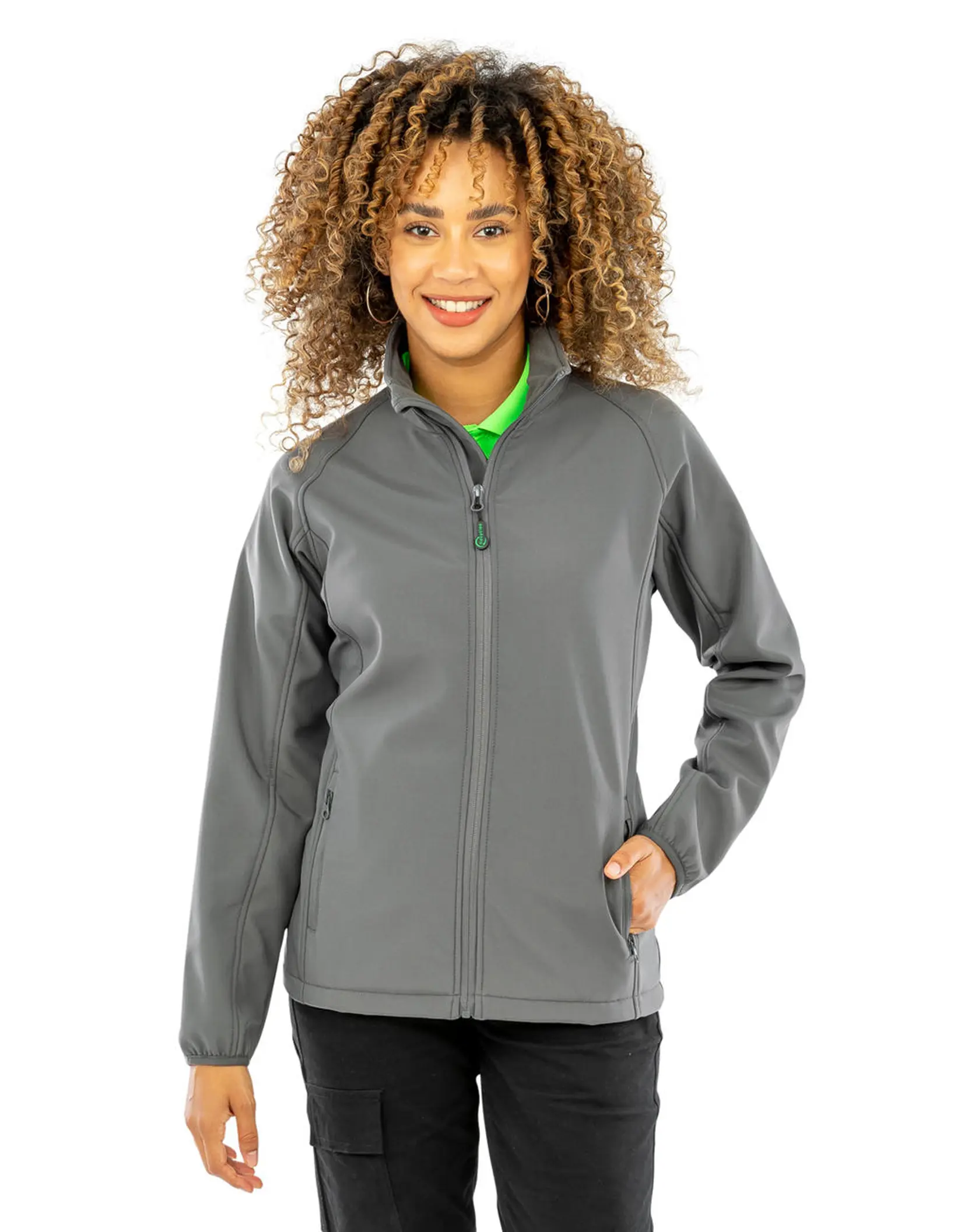 Bild på Women's Recycled 2-Layer Printable Softshell Jkt