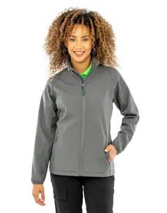 Bild på Women's Recycled 2-Layer Printable Softshell Jkt