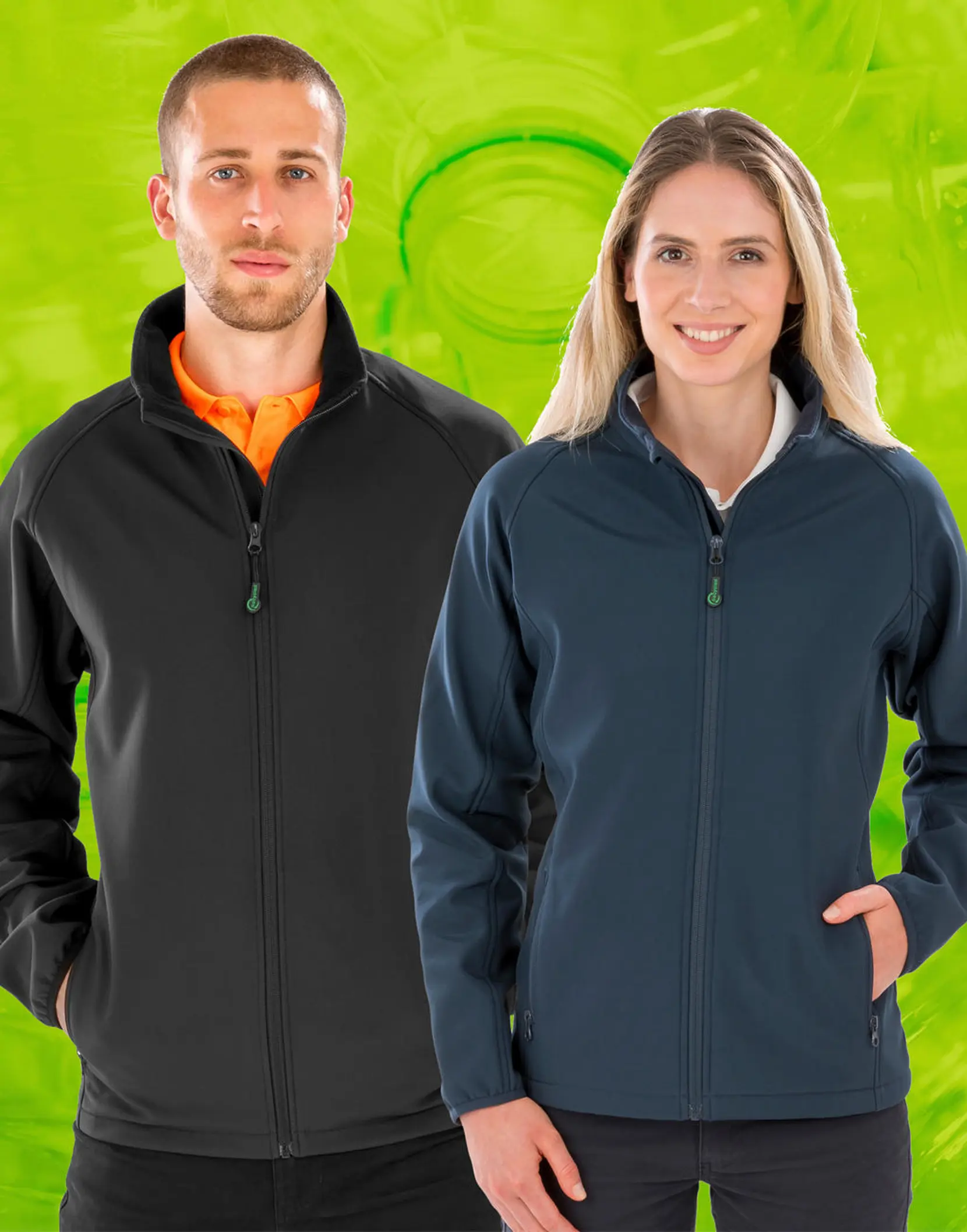 Bild på Women's Recycled 2-Layer Printable Softshell Jkt