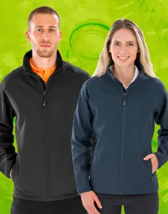Bild på Women's Recycled 2-Layer Printable Softshell Jkt