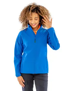 Bild på Women's Recycled 2-Layer Printable Softshell Jkt