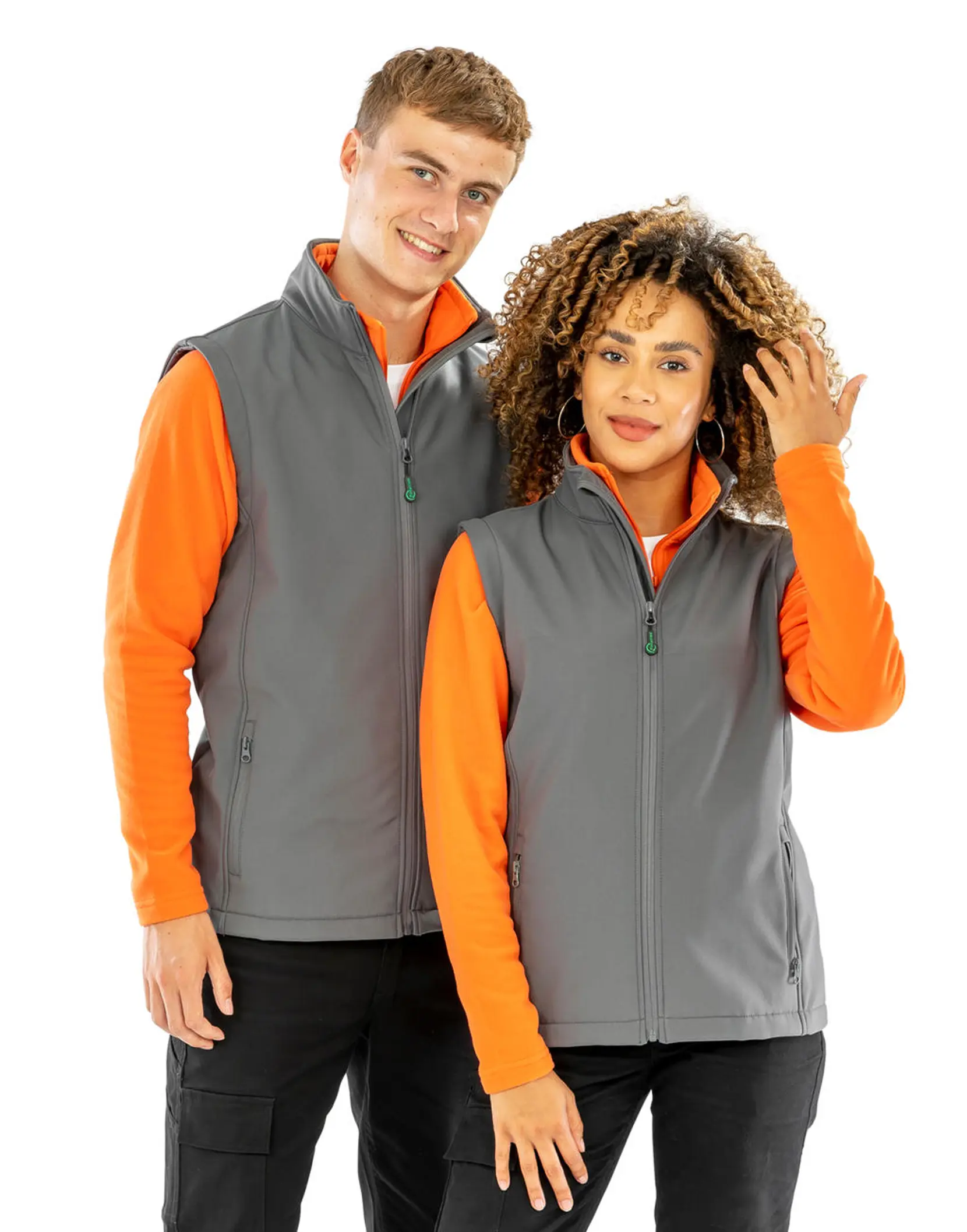 Bild på Men's Recycled 2-Layer Printable Softshell B/W