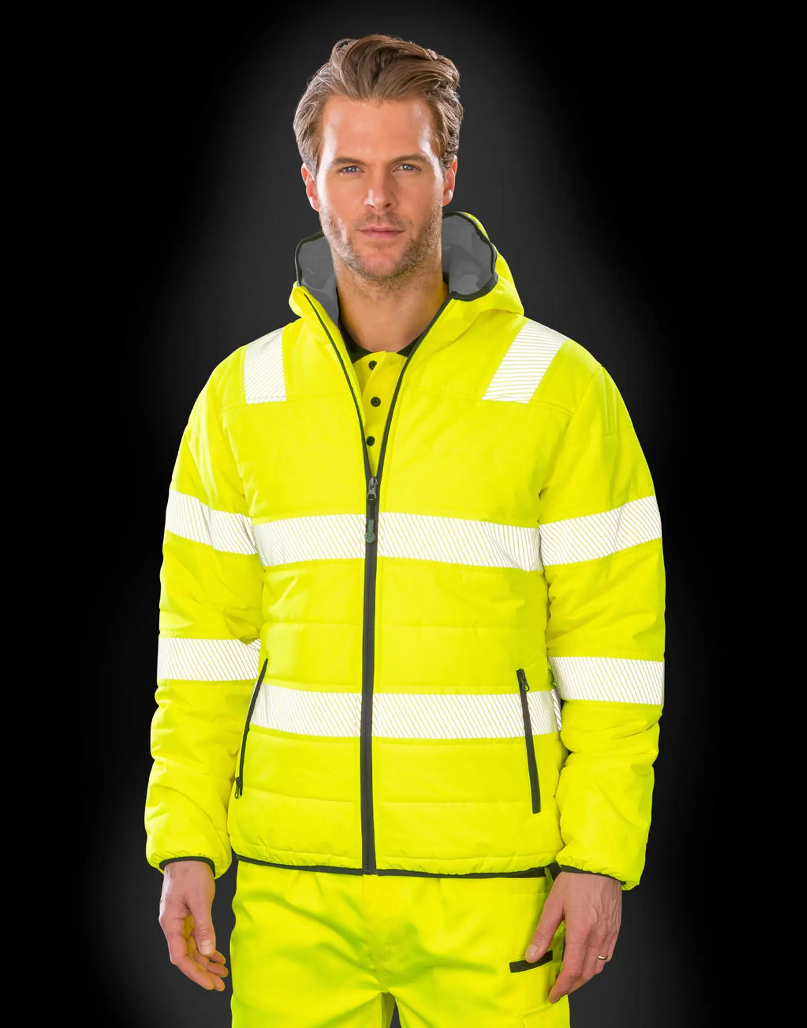 Bild på Recycled Ripstop Padded Safety Jacket
