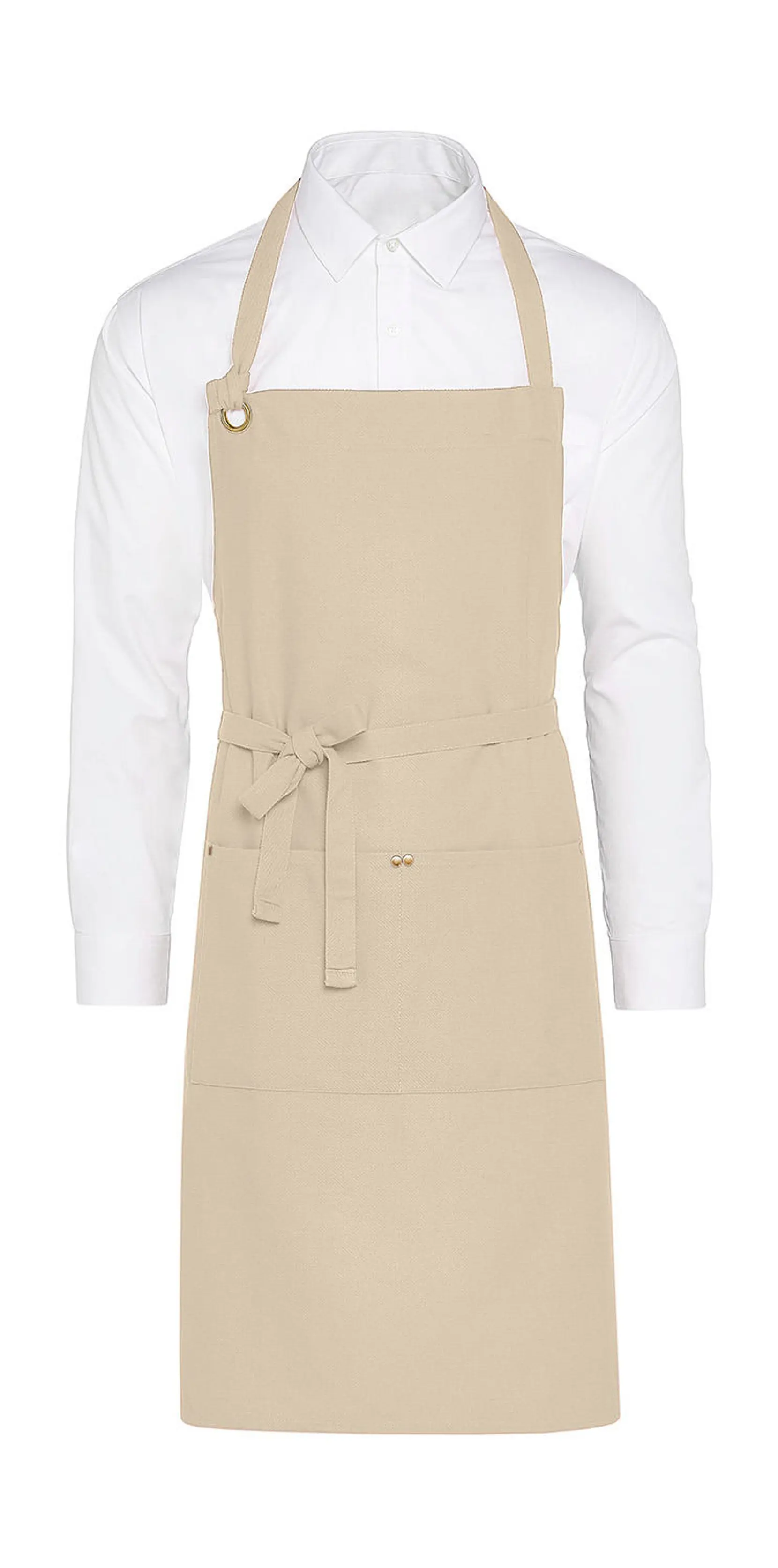 Bild på PROVENCE - Eyelet Bib Apron with Pocket