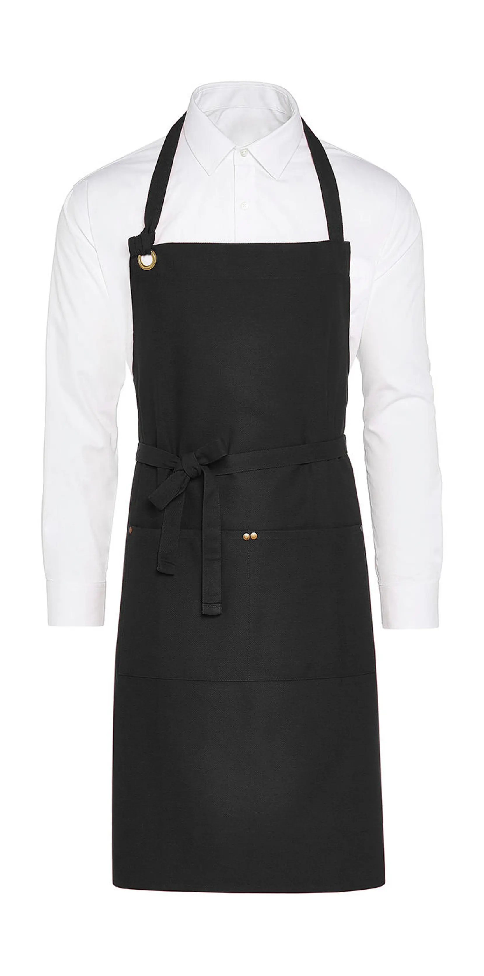 Bild på PROVENCE - Eyelet Bib Apron with Pocket