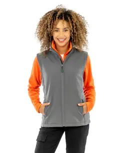 Bild på Women's Recycled 2-Layer Printable Softshell B/W