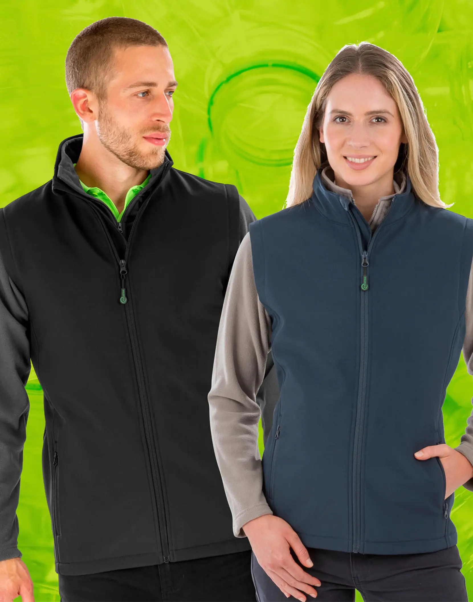 Bild på Women's Recycled 2-Layer Printable Softshell B/W