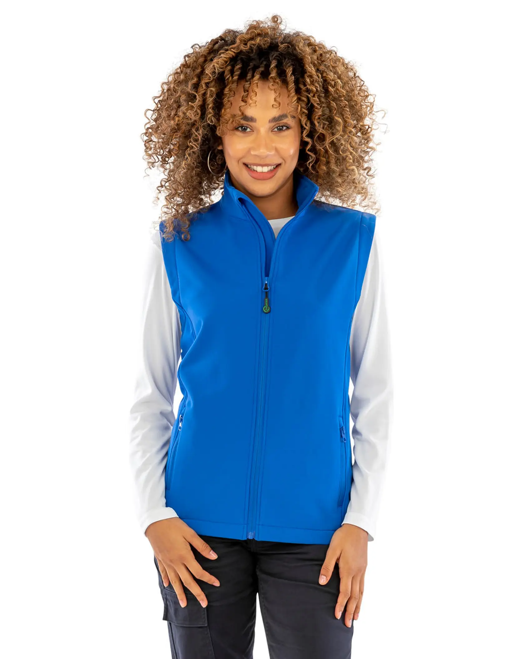 Bild på Women's Recycled 2-Layer Printable Softshell B/W