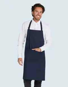 Bild på LISBON - Cotton Heavyweight Bib Apron with Pocket