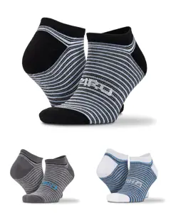 Bild på 3-Pack Mixed Stripe Sneaker Socks