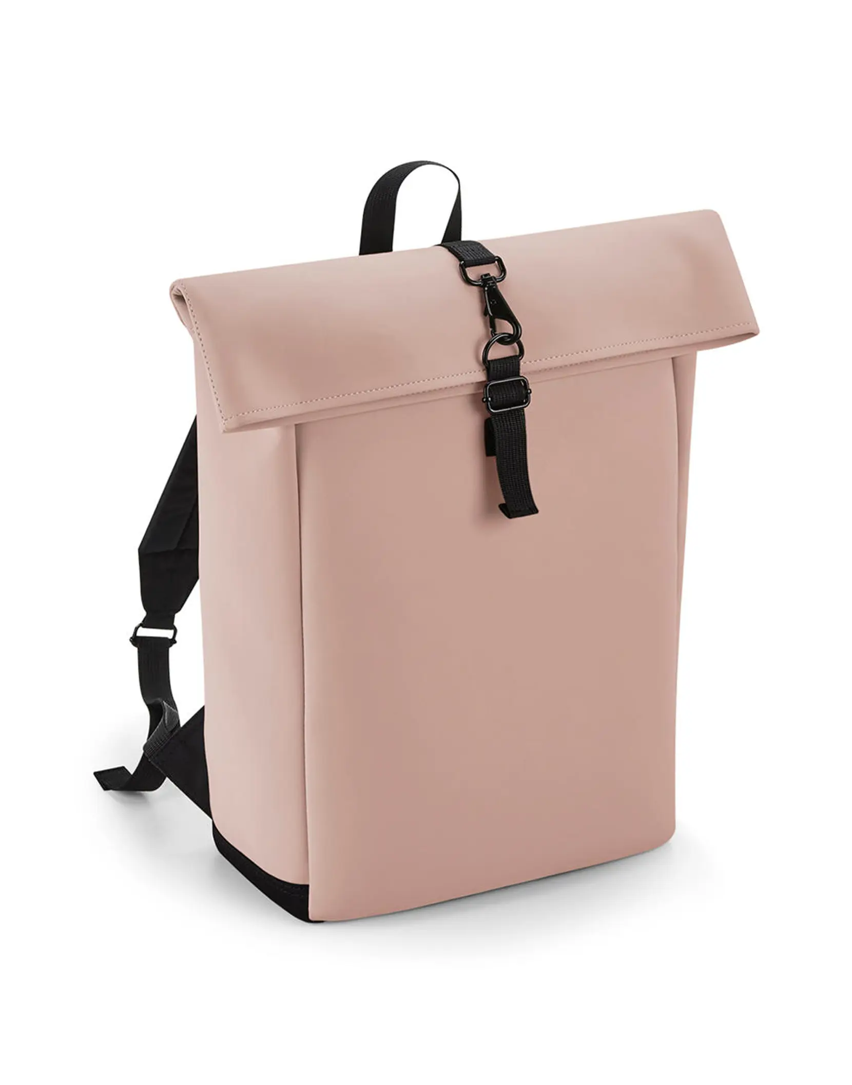 Bild på Matte PU Rolltop Backpack