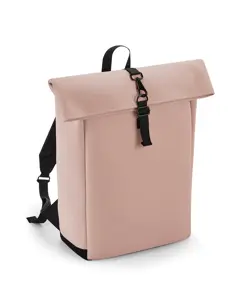 Bild på Matte PU Rolltop Backpack