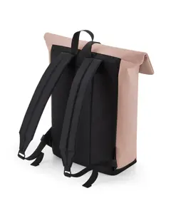 Bild på Matte PU Rolltop Backpack