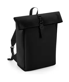 Bild på Matte PU Rolltop Backpack