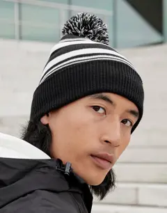 Bild på Striped Fan Beanie