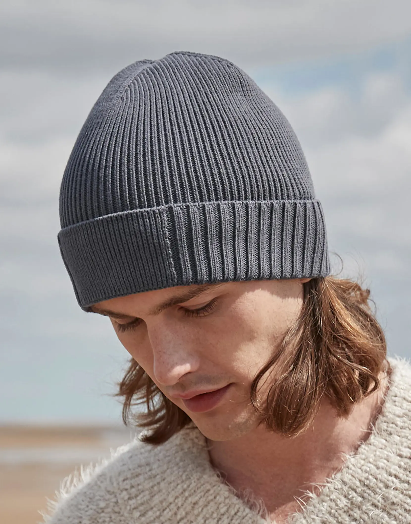 Bild på Organic Cotton Engineered Patch Beanie