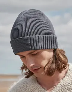 Bild på Organic Cotton Engineered Patch Beanie