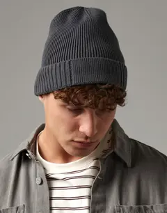 Bild på Organic Cotton Engineered Patch Beanie
