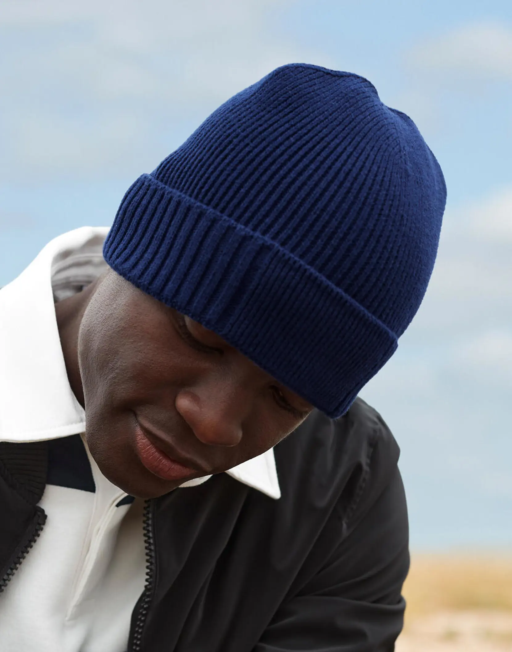 Bild på Organic Cotton Engineered Patch Beanie