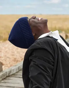 Bild på Organic Cotton Engineered Patch Beanie