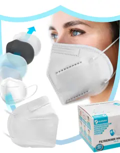 Bild på Filtering half mask FFP2 5-ply
