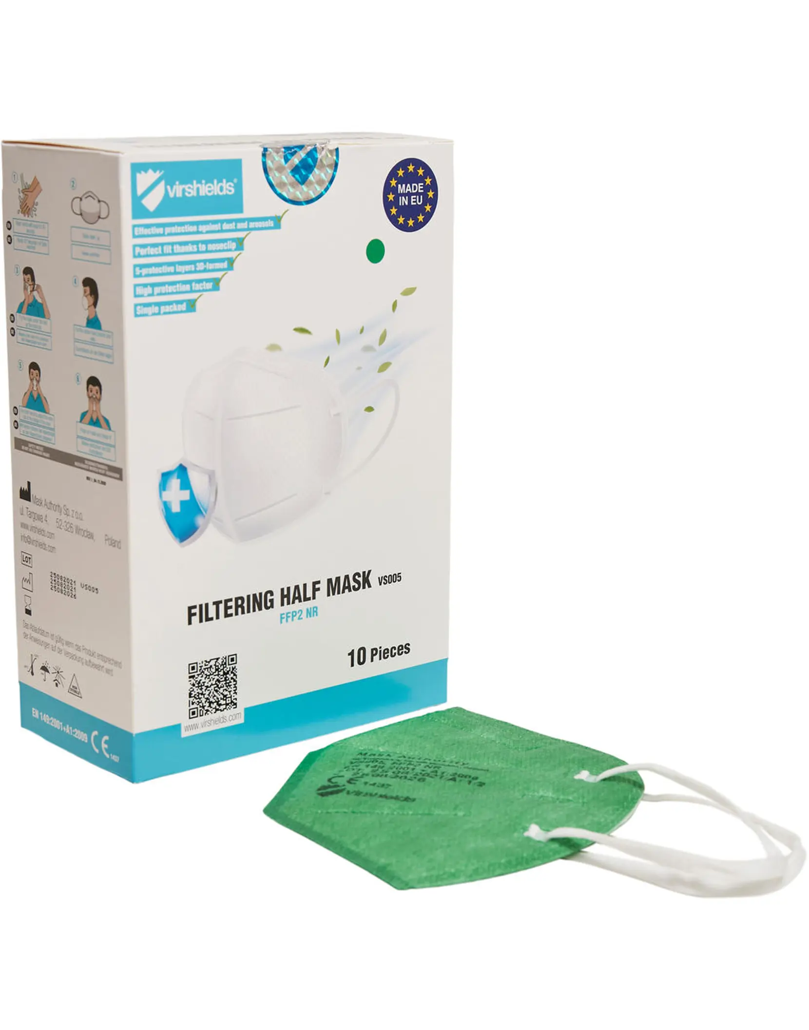 Bild på Filtering half mask FFP2 5-ply