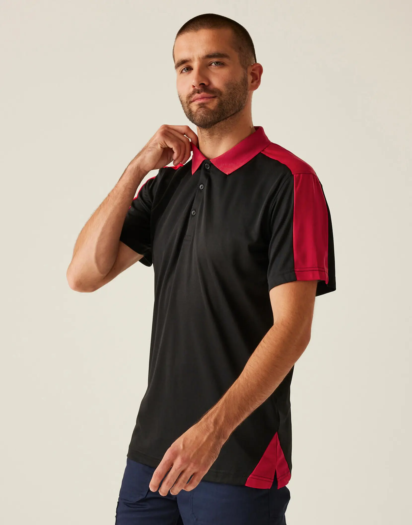 Bild på Contrast Coolweave Polo