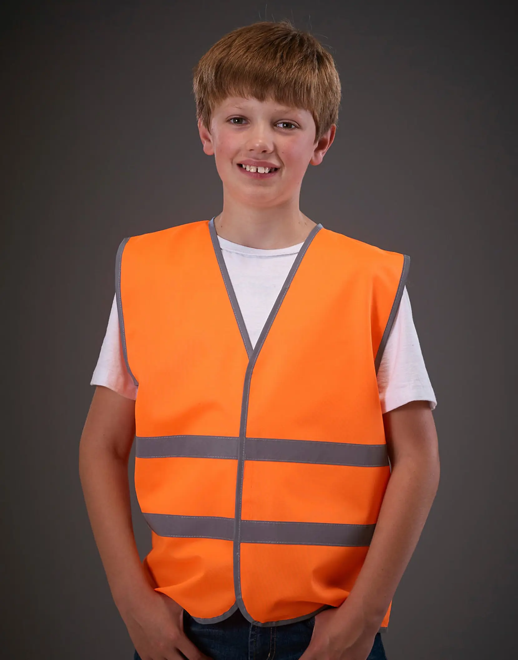 Bild på Kids Fluo Reflective Border Waistcoat