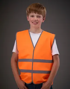 Bild på Kids Fluo Reflective Border Waistcoat