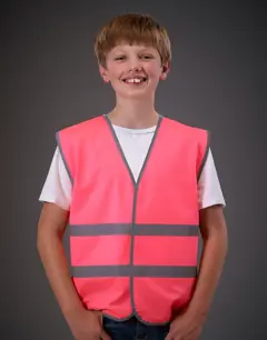 Bild på Kids Fluo Reflective Border Waistcoat
