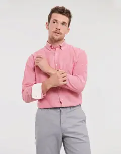 Bild på Men's LS Tailored Washed Oxford Shirt