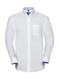 Bild på Men's LS Tailored Washed Oxford Shirt