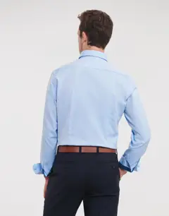 Bild på Tailored Contrast Herringbone Shirt LS