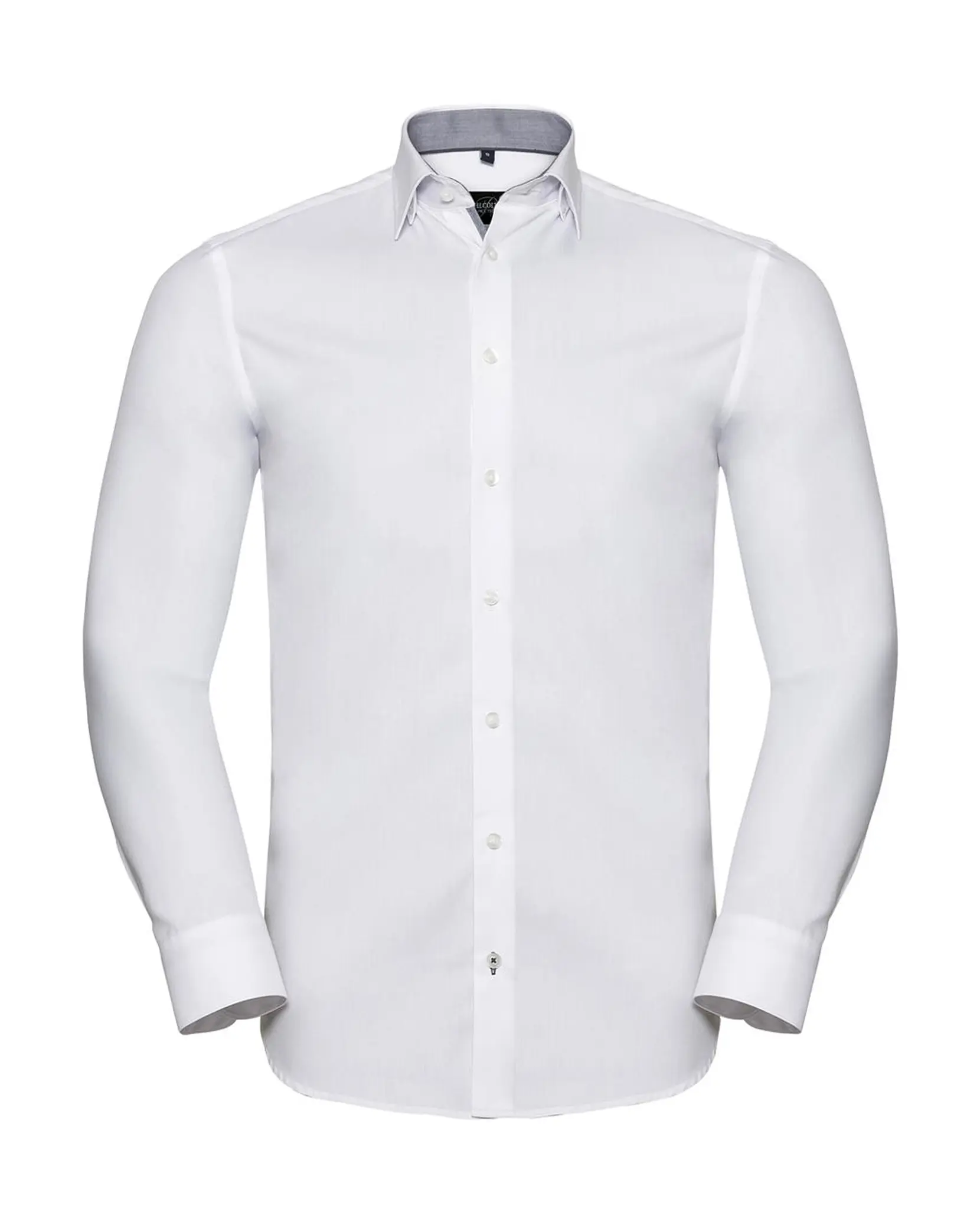 Bild på Tailored Contrast Herringbone Shirt LS