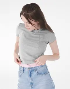 Bild på Women's Micro Rib Baby Tee