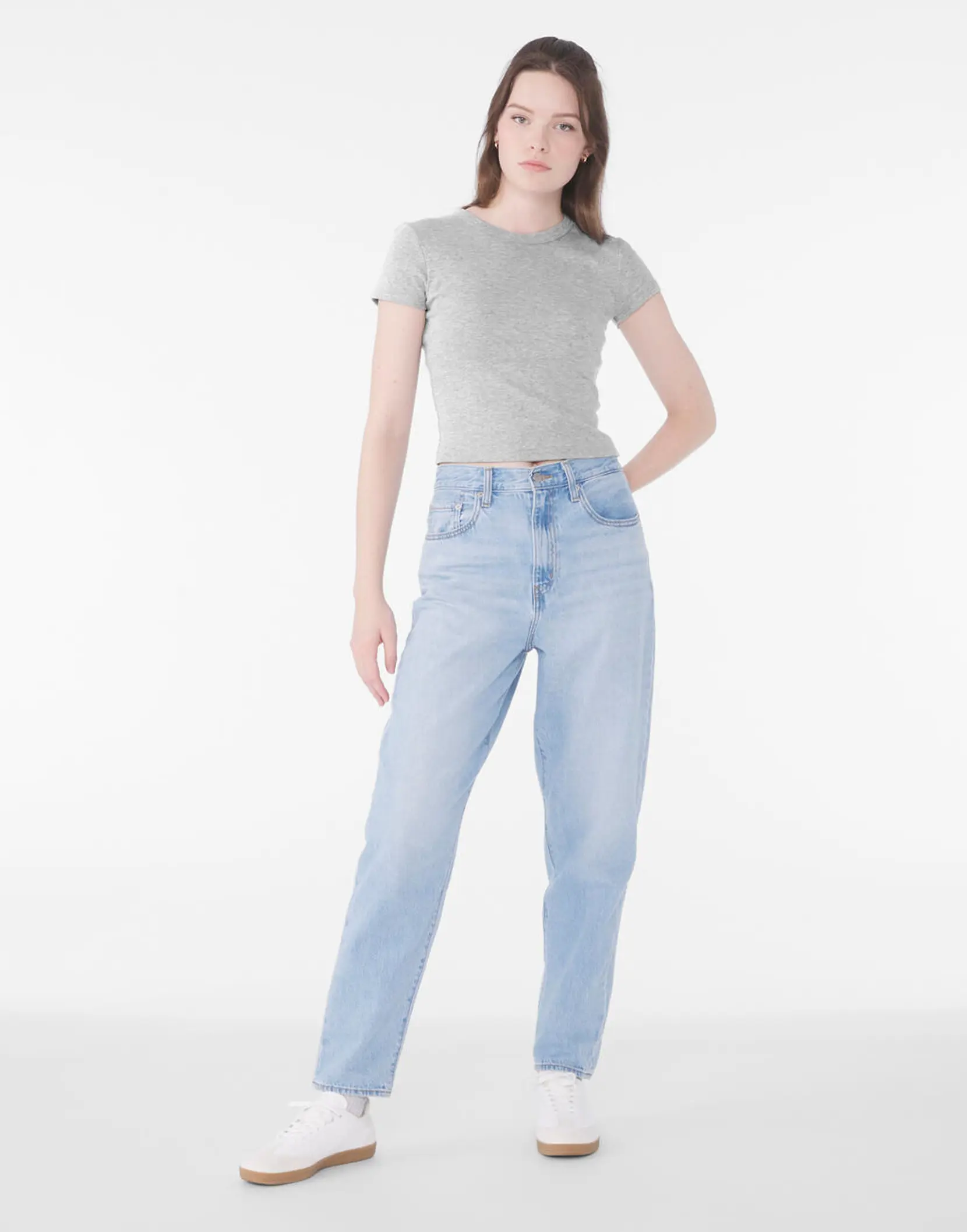 Bild på Women's Micro Rib Baby Tee