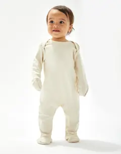 Bild på Baby Sleepsuit with Scratch Mitts
