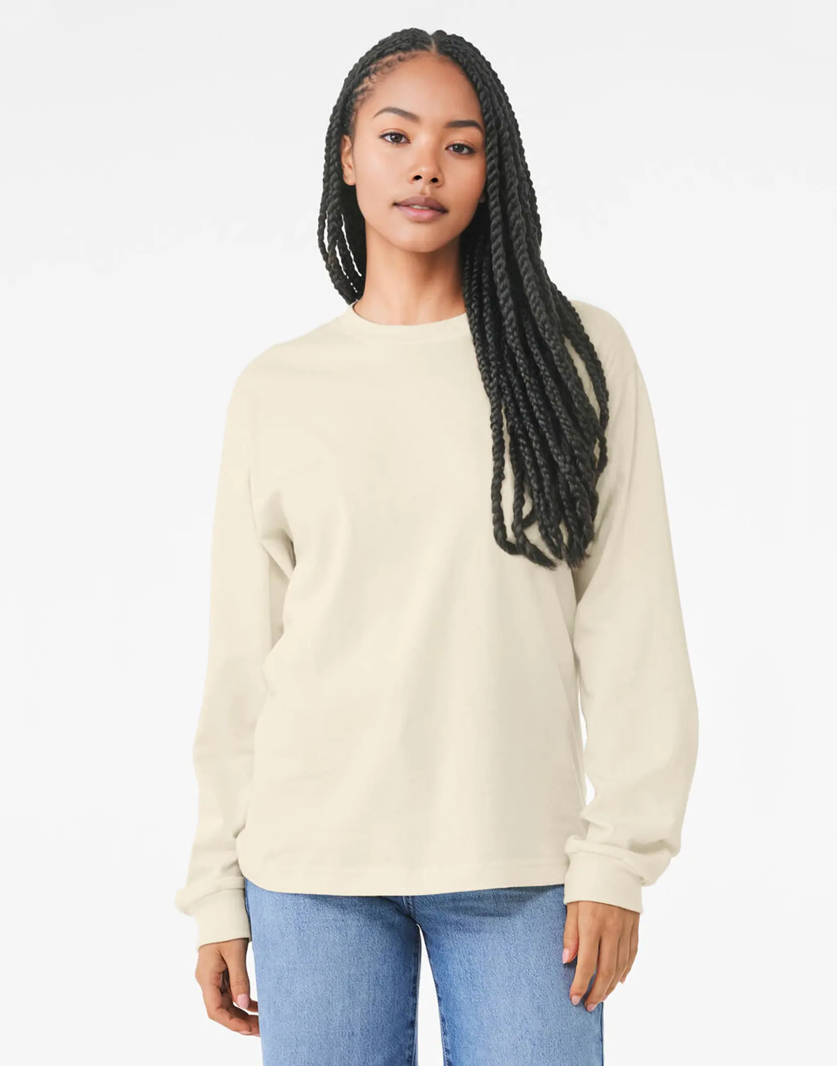 Bild på Unisex Heavy Boxy Long Sleeve Tee
