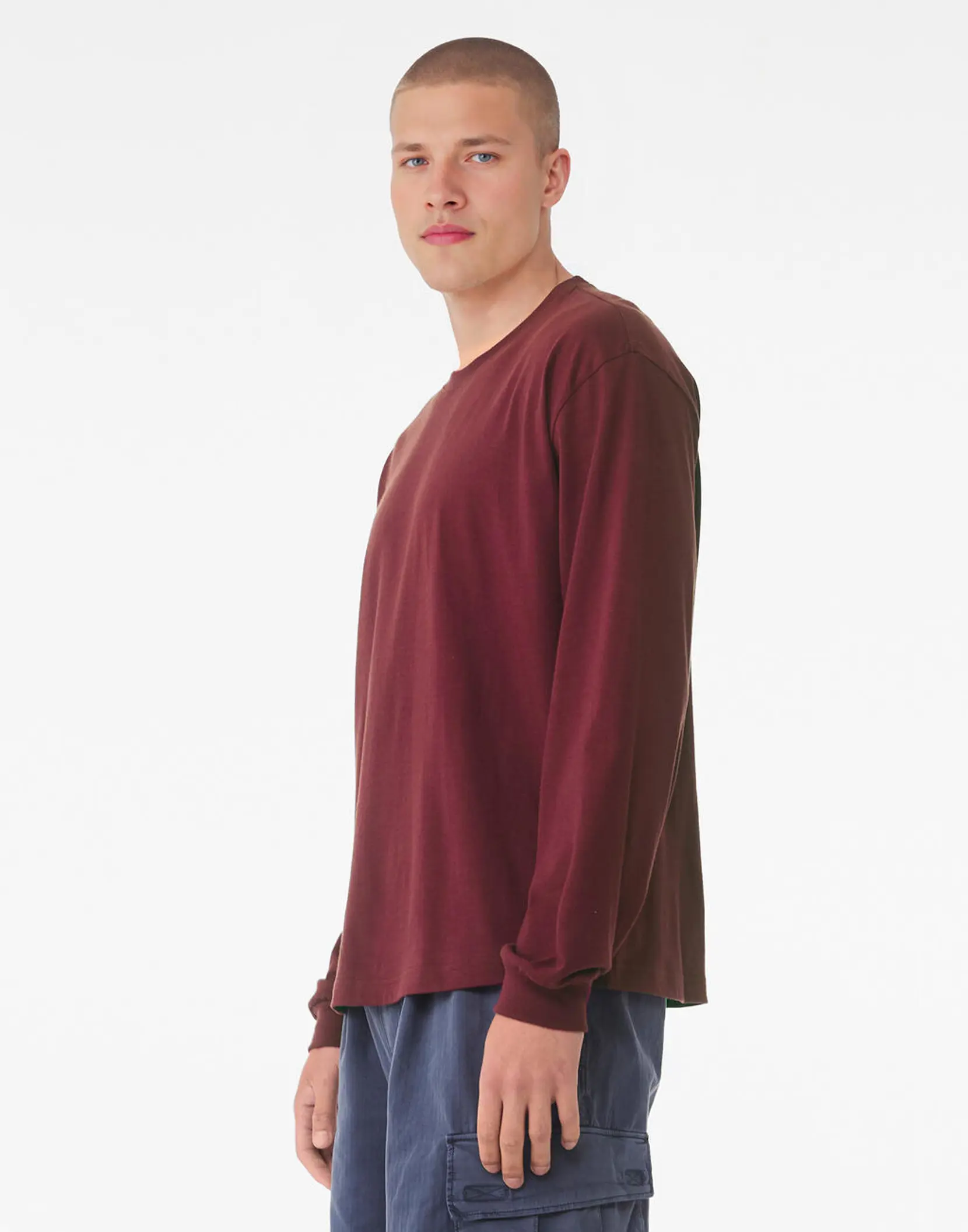 Bild på Unisex Heavy Boxy Long Sleeve Tee