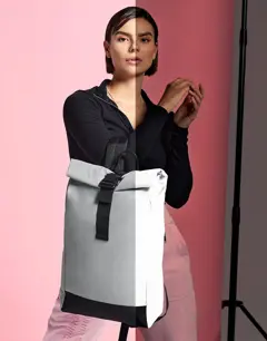 Bild på Reflective Roll-Top Backpack