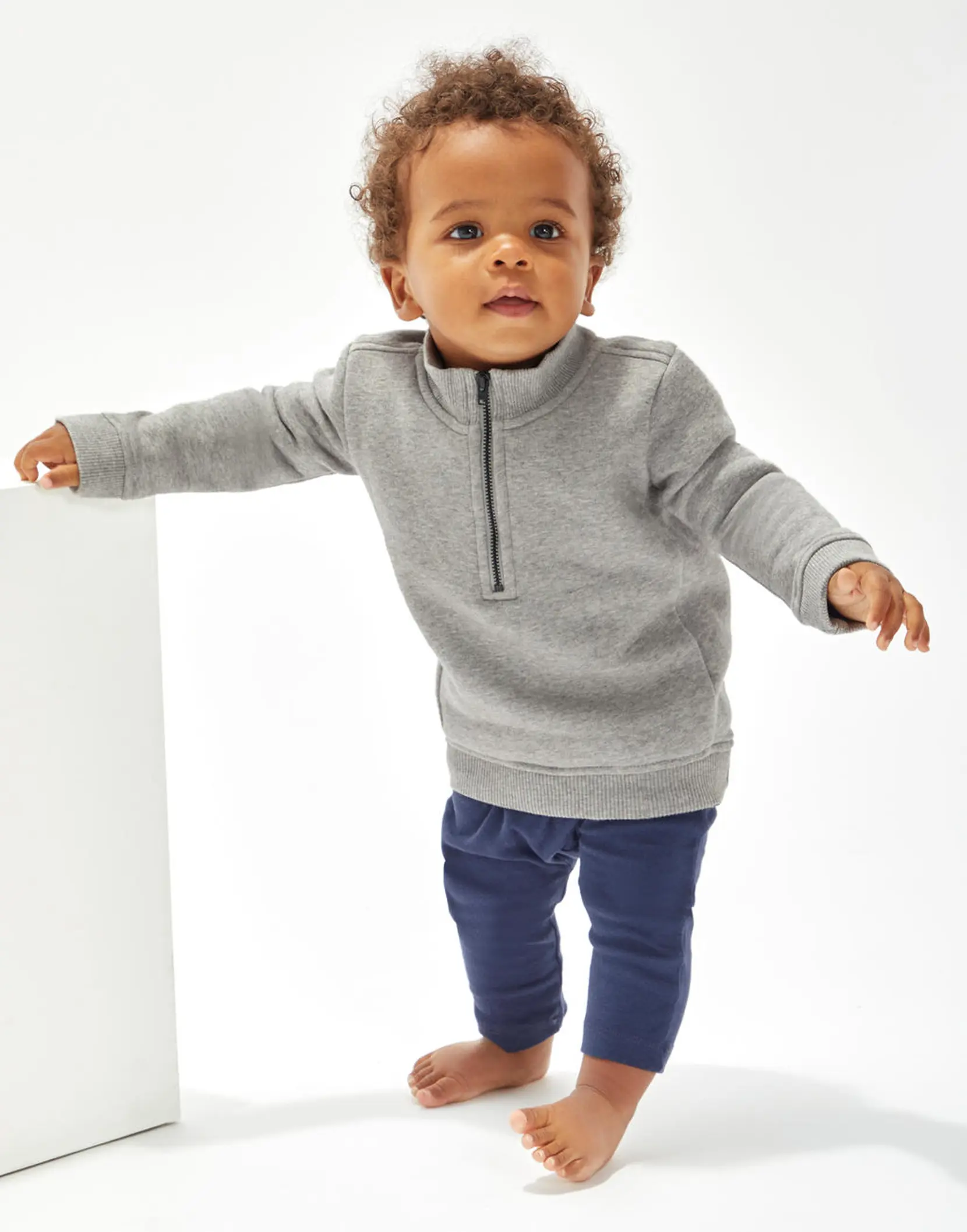 Bild på Baby Quarter Zip Sweat 