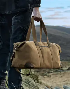 Bild på Heritage Waxed Canvas Holdall