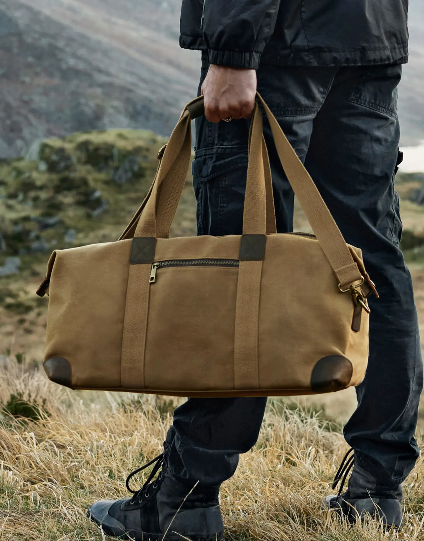 Bild på Heritage Waxed Canvas Holdall
