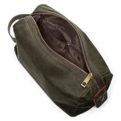 Bild på Heritage Waxed Canvas Wash Bag