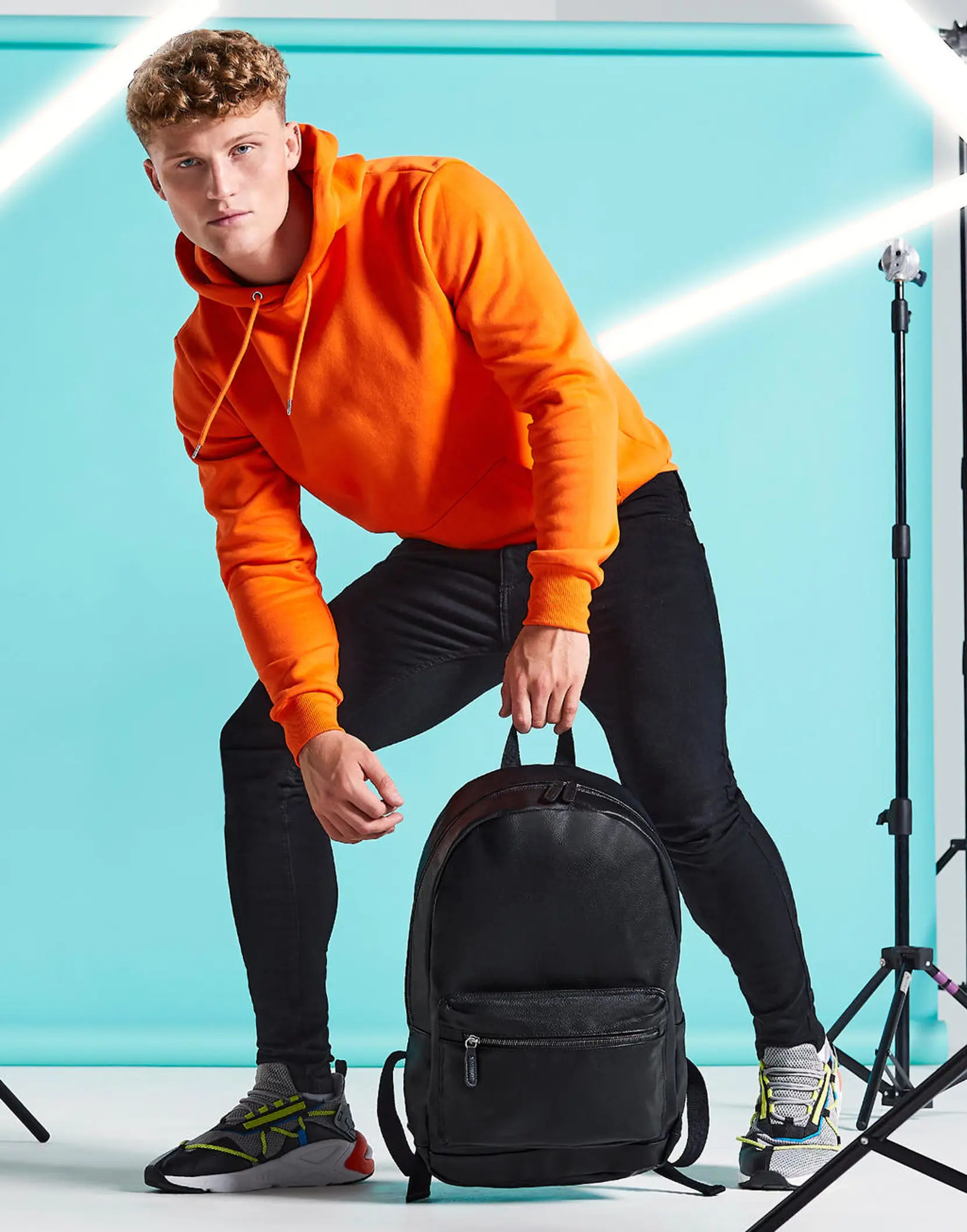 Bild på Faux Leather Fashion Backpack