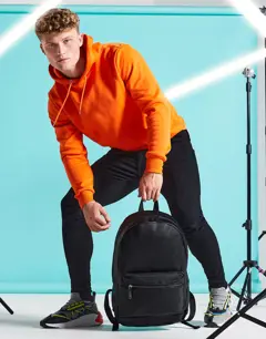 Bild på Faux Leather Fashion Backpack