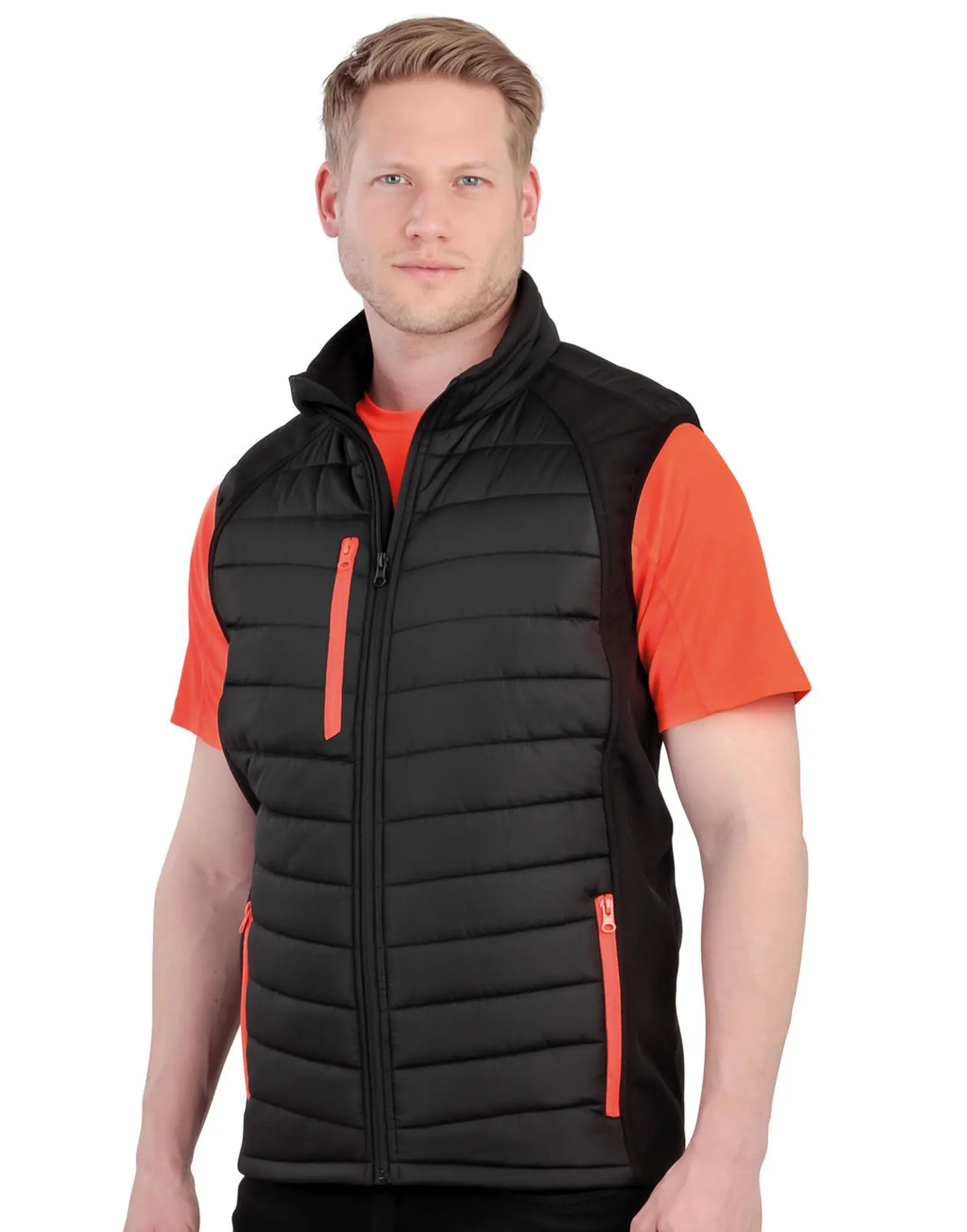 Bild på Black Compass Padded Softshell Gilet