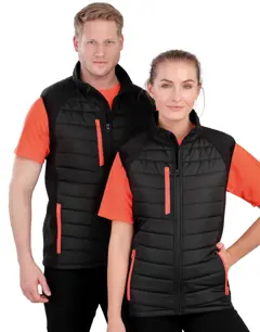Bild på Black Compass Padded Softshell Gilet